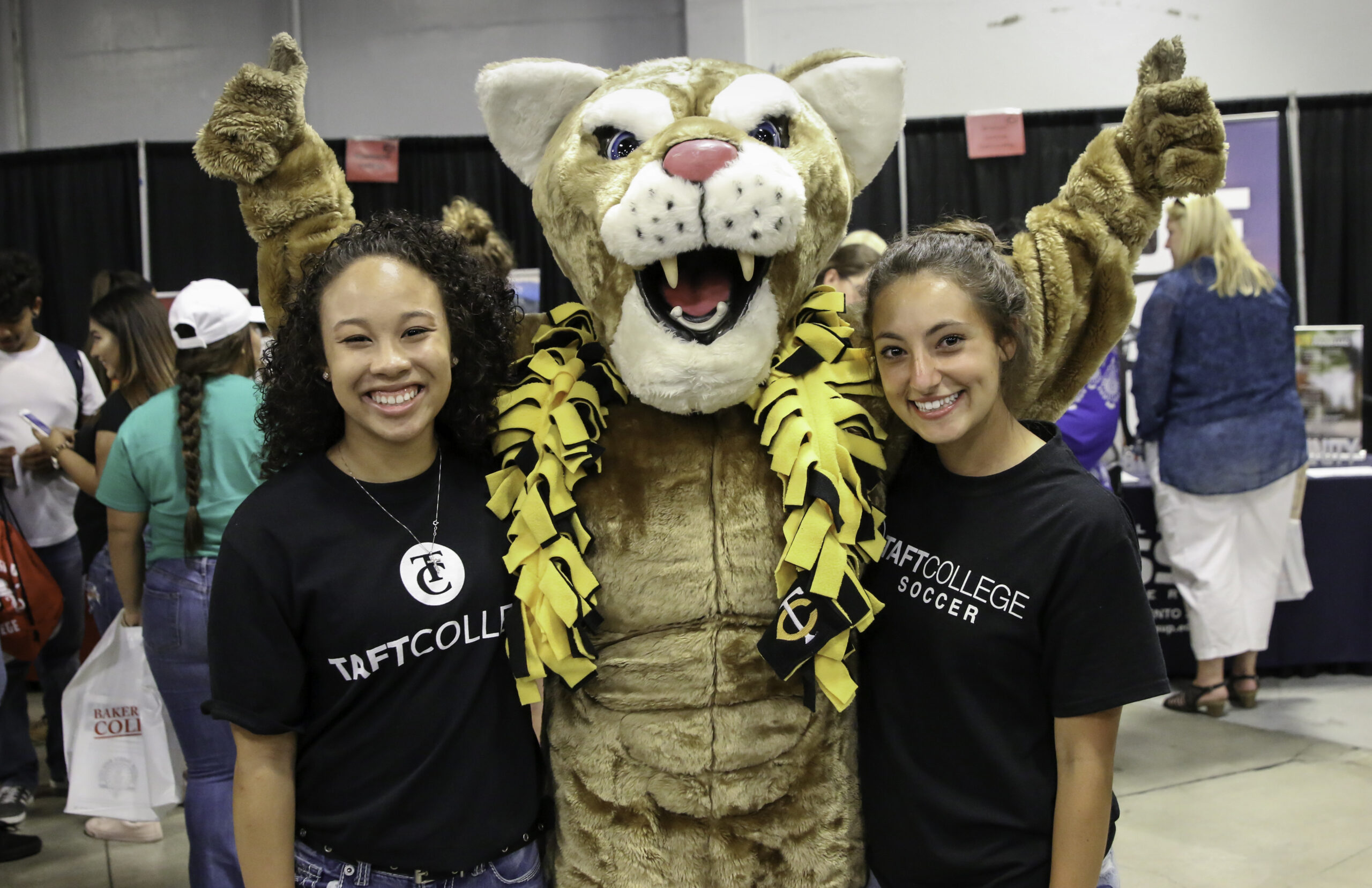 2 girls @ Kern County College Night