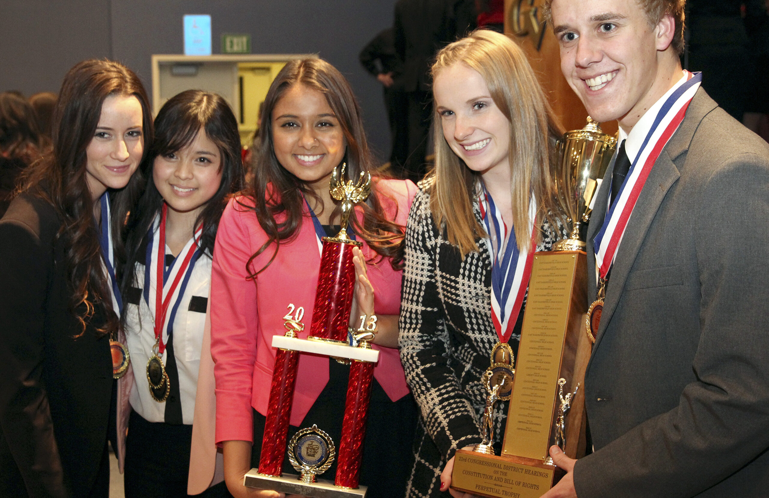 Winners of the We the People Congressional Hearings