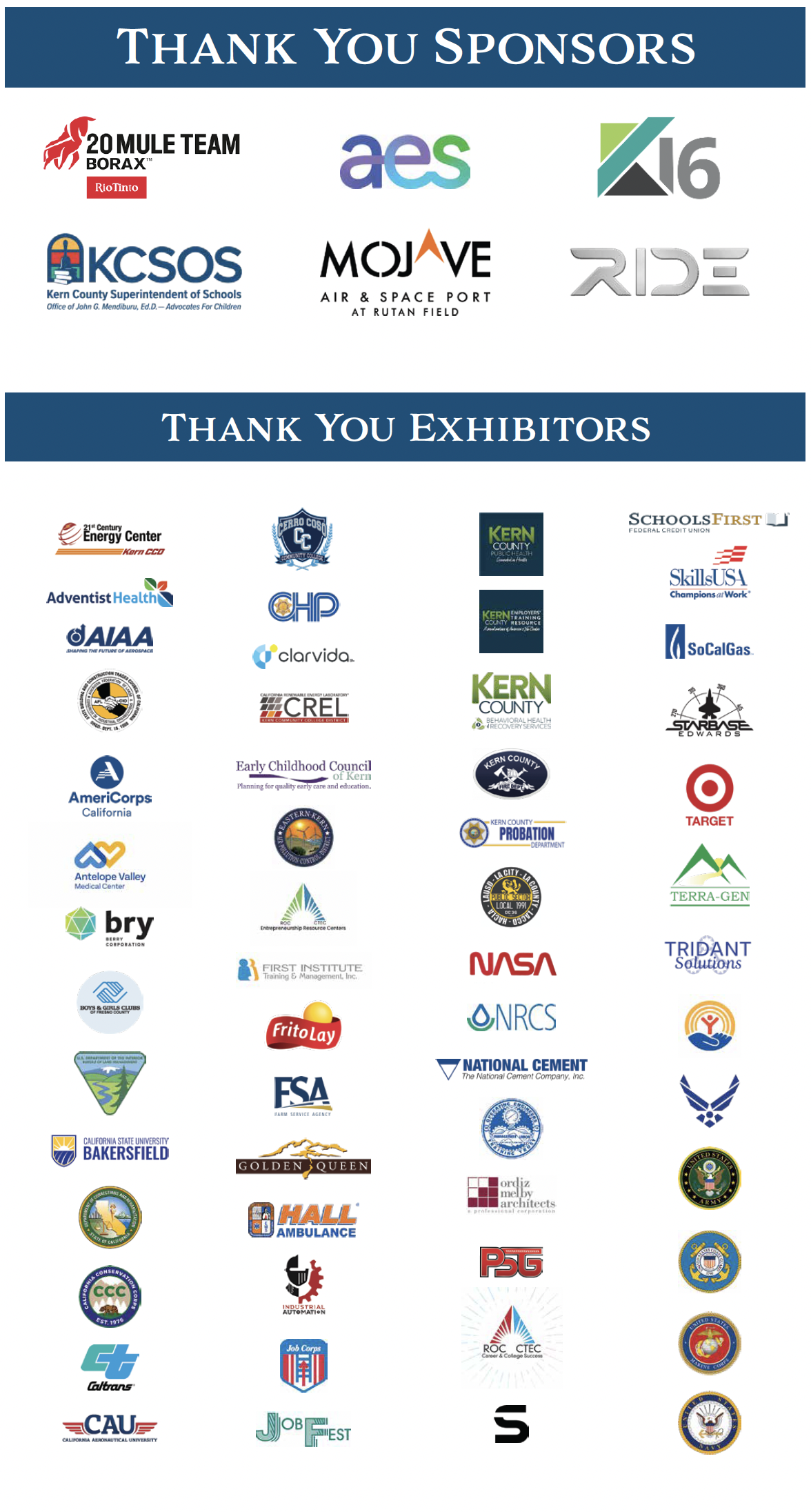 Sponsors & Exhibitors