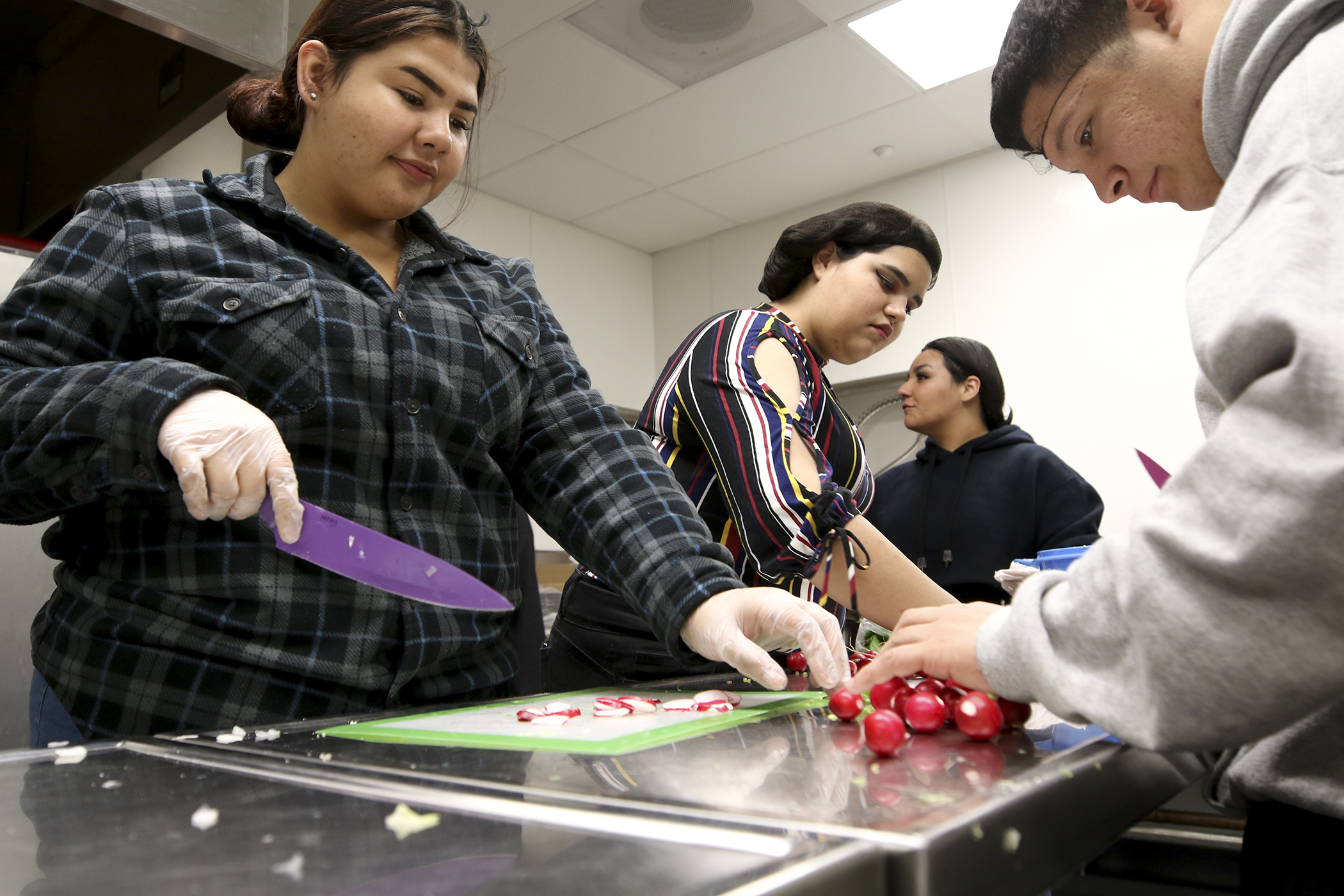 Students get taste of culinary arts  